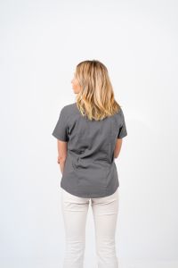 Women’s Deluxe Woven Stretch Shirt: Short Sleeve 